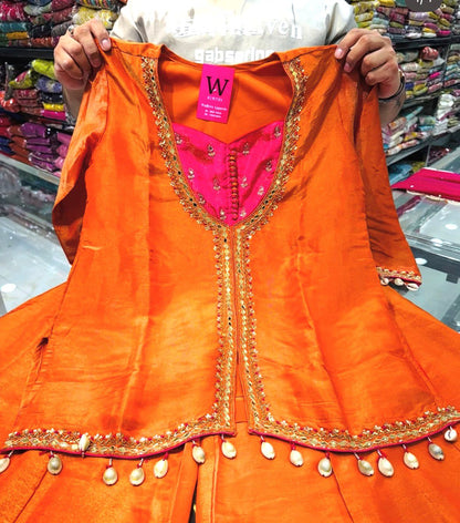 Rajouri Plazo Set