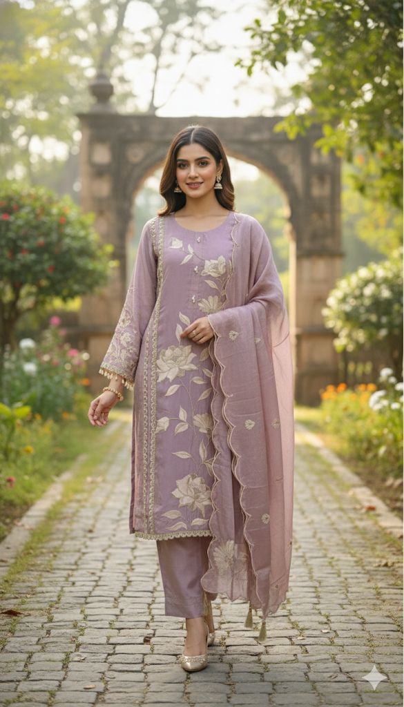 Phoolmati Shimmer Pant Set