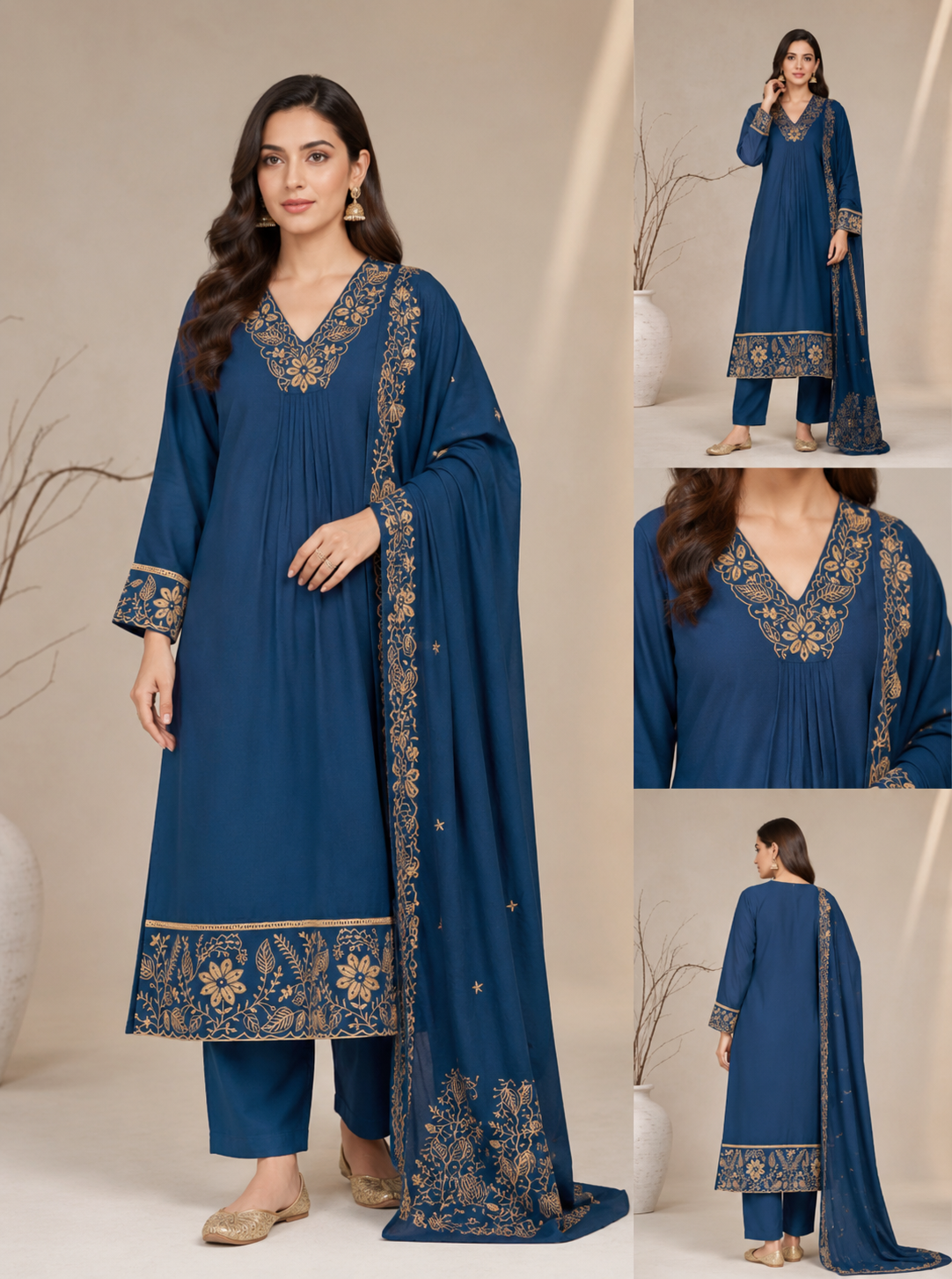 Nazakat Cotton Pant Suit