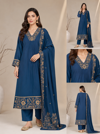 Nazakat Cotton Pant Suit