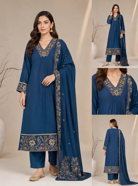 Nazakat Cotton Pant Suit